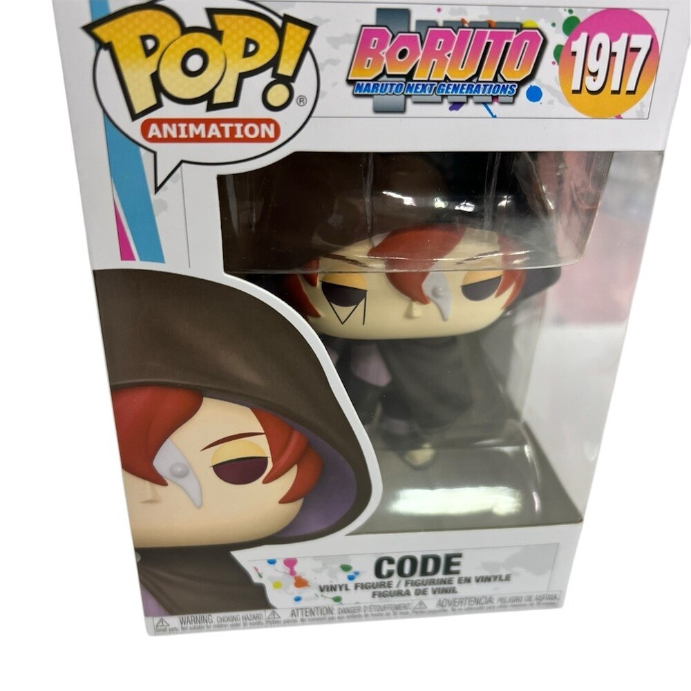 Funko Pop! Animation Boruto Naruto Next Generations Code Vinyl Figure